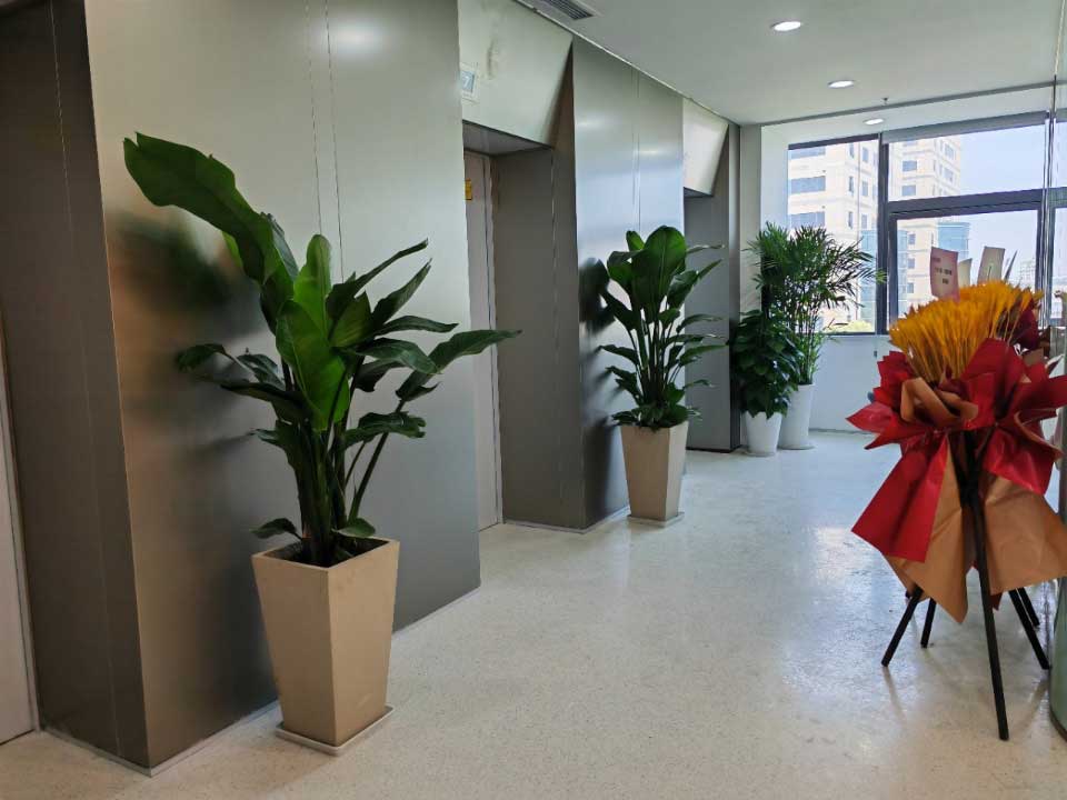 中兴智慧园电梯间