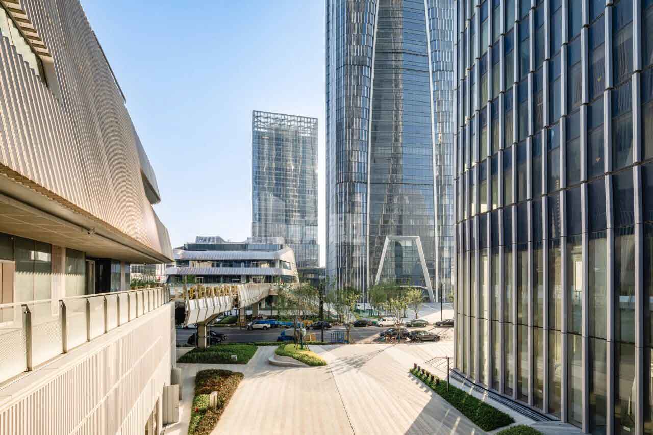 张江科学之门办公楼周边环境