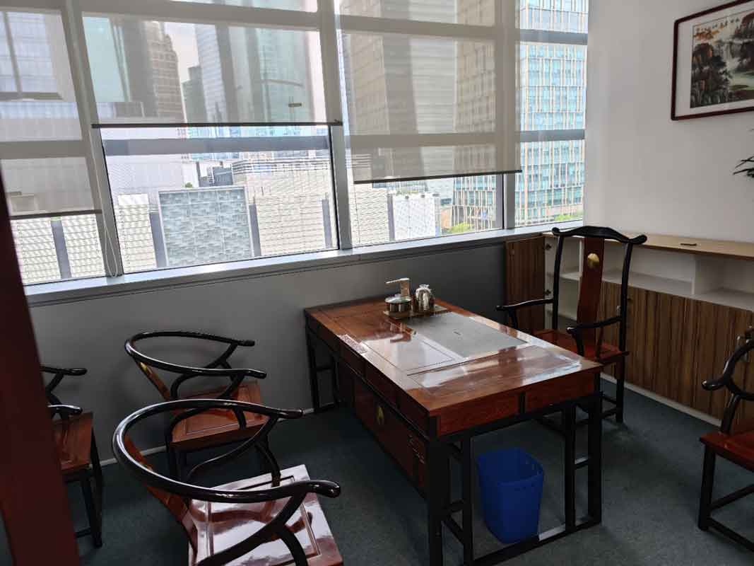 大华银行大厦213平办公室茶室
