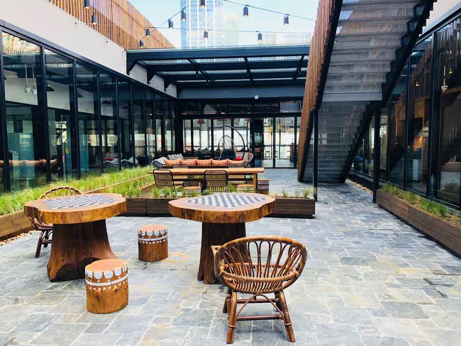 WeWork(复兴中路1237号)休息区