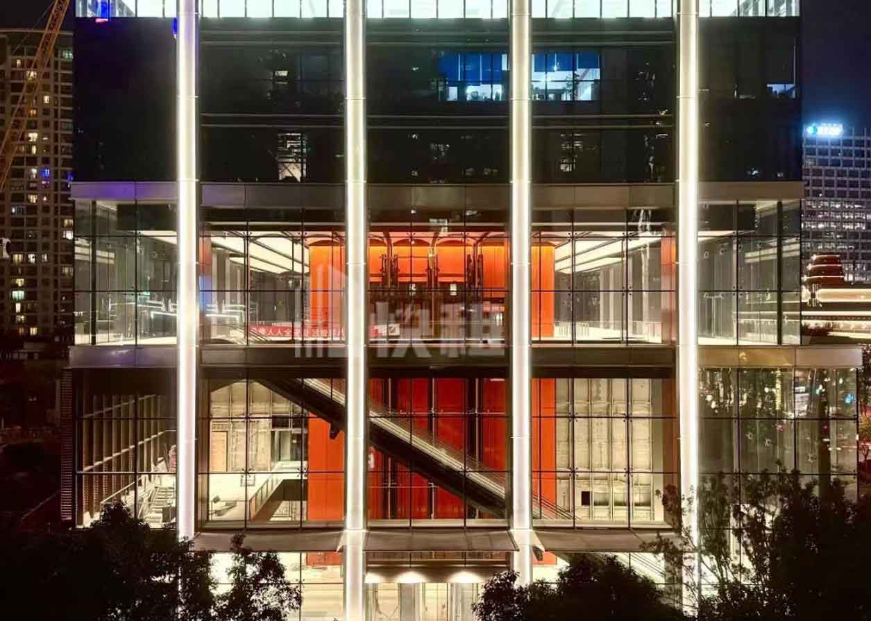 上海华润中心夜景