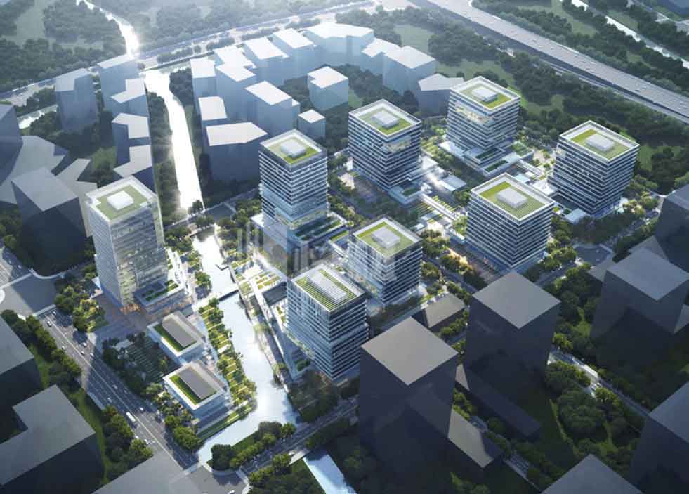 上海城市网邻效果图