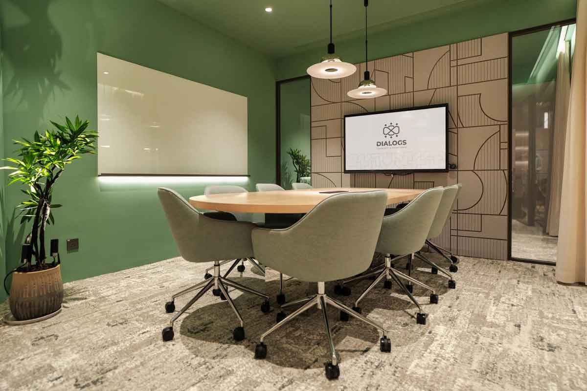 Dialogs Work Lounge(百空间光二仓库)大会议室