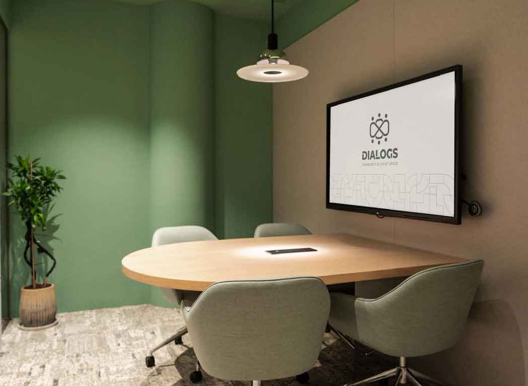 Dialogs Work Lounge(百空间光二仓库)小会议室