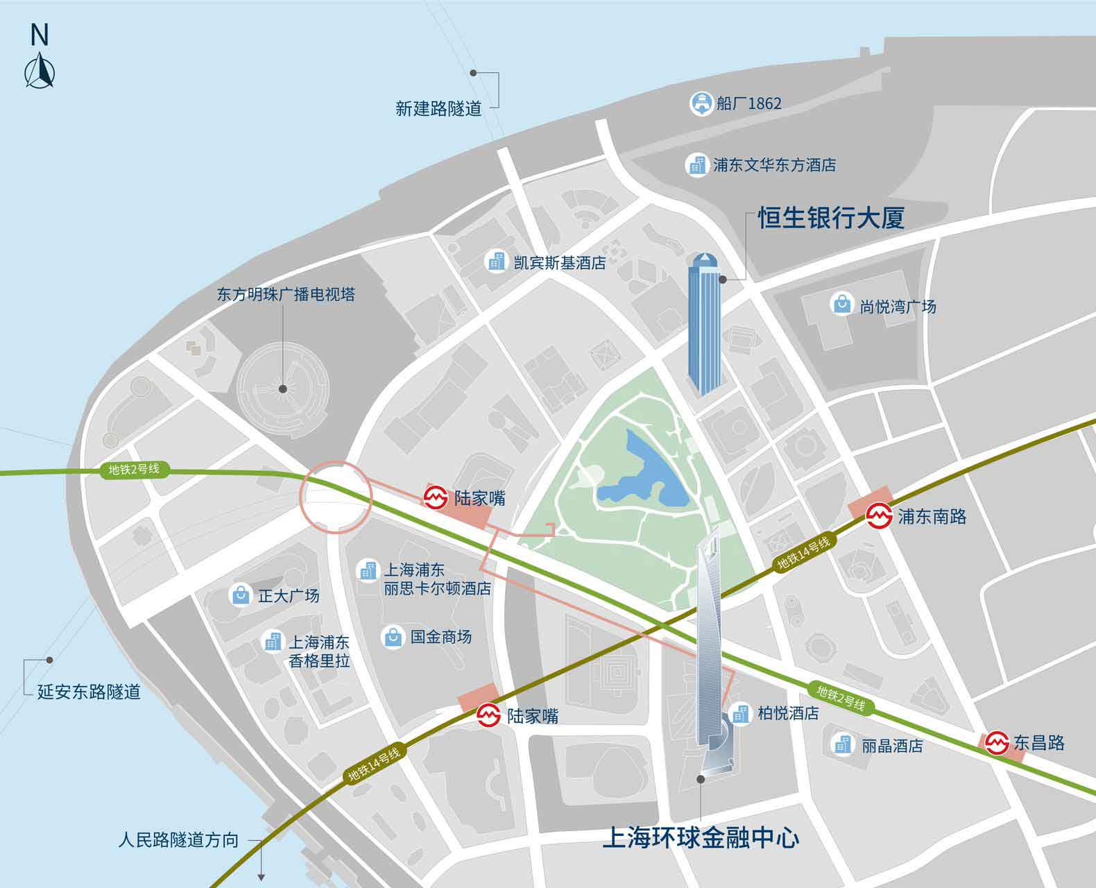 环球金融中心位置
